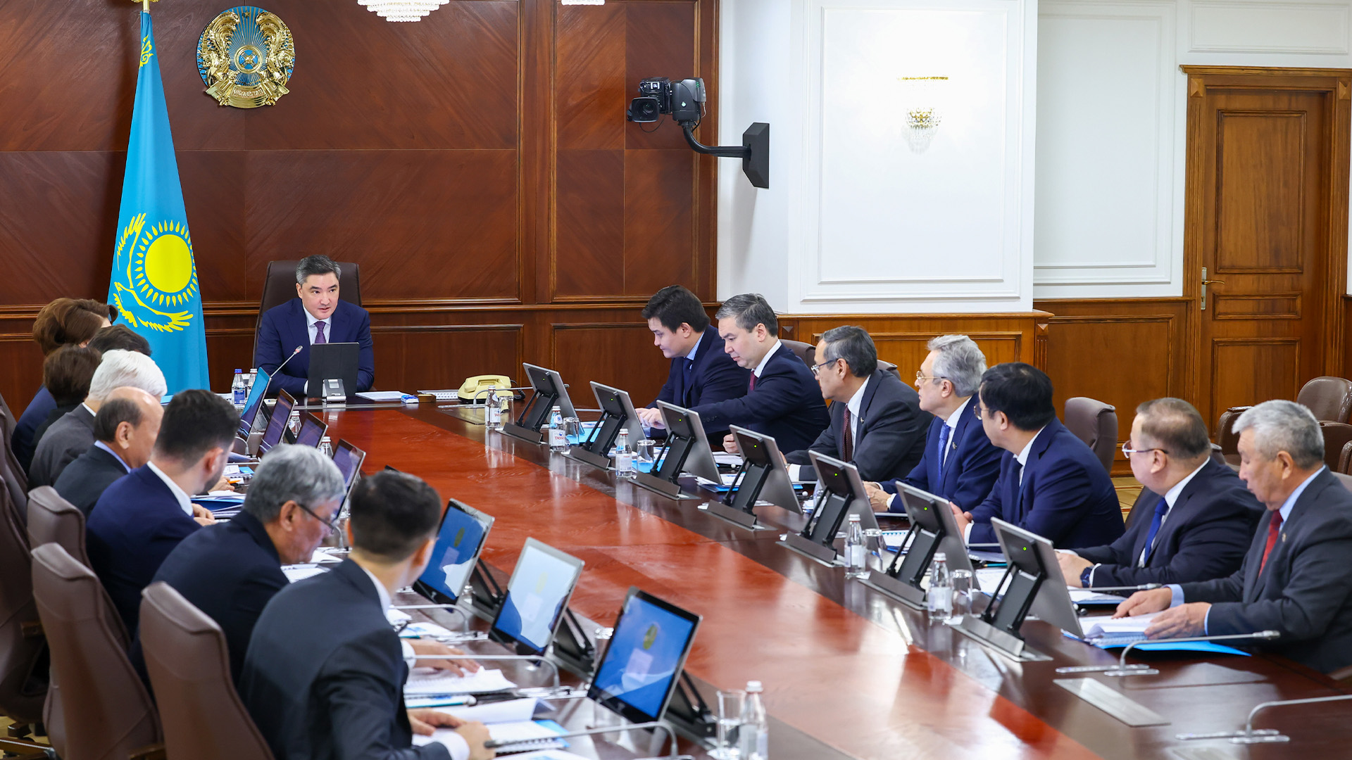 Доклад Президента НАН РК А.Куришбаева на совещании по вопросам развития науки и вовлечения научного потенциала Национальной академии наук при Президенте Республики Казахстан в развитие различных сфер экономики и регионов страны, прошедшем под председательством Премьер-министра Республики Казахстан.