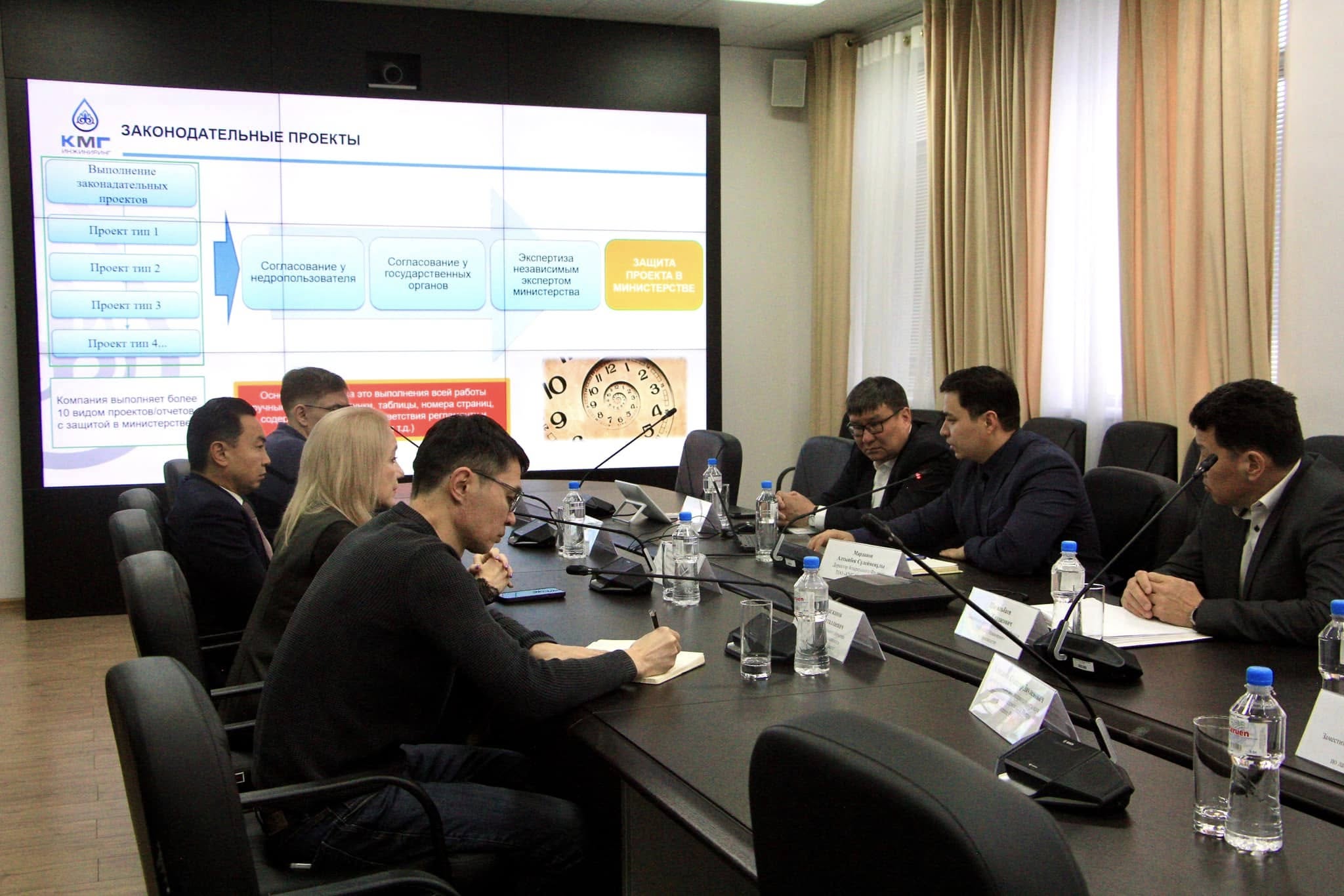 3 марта 2025 года в г. Атырау в рамках выездной сессии Национальной академии наук Республики Казахстан «мощная региональная наука – мощный регион» при Президенте Республики Казахстан состоялась встреча Национальной академии наук с Атырауским филиалом ТОО «КМГ Инжиниринг».