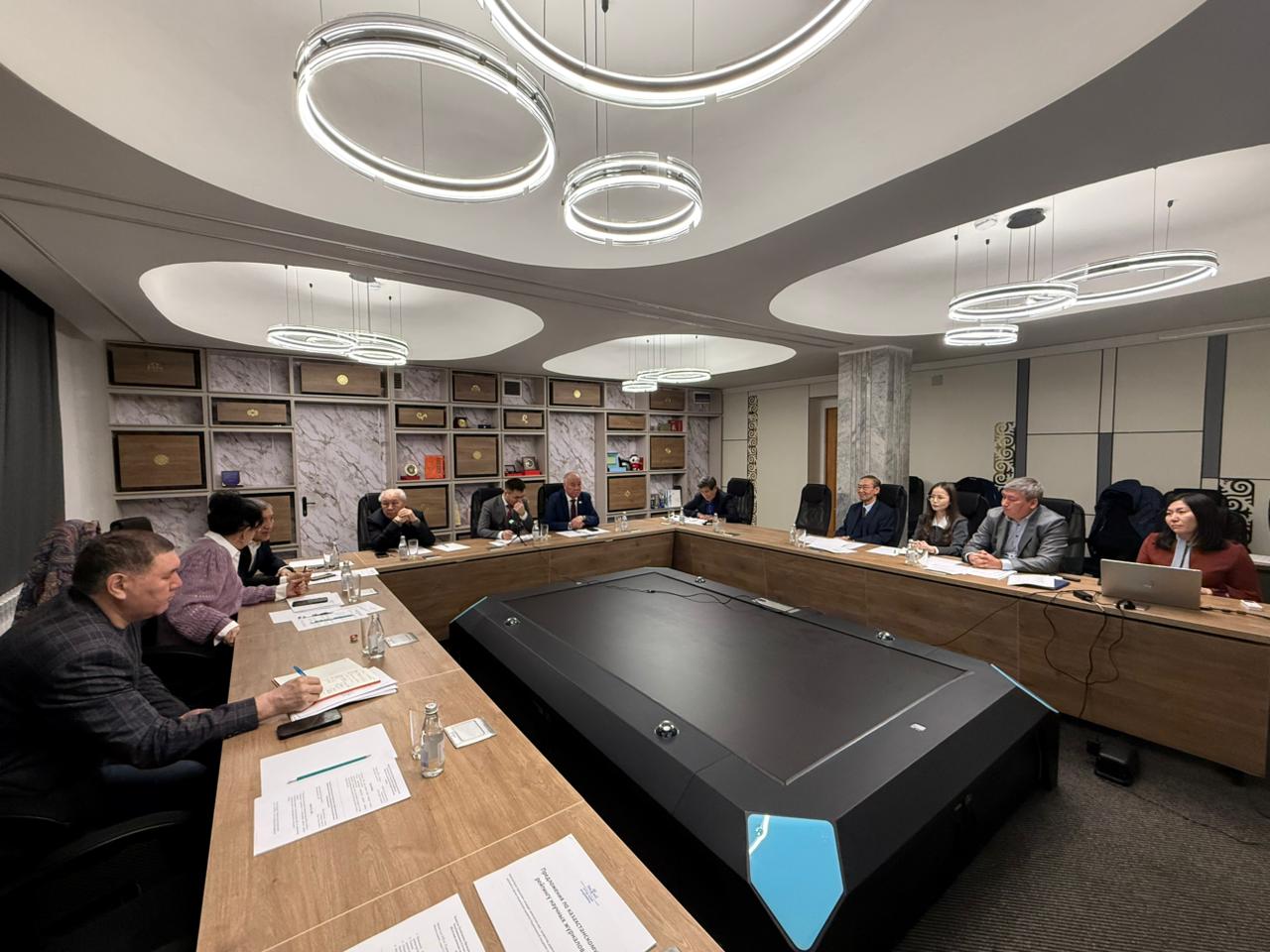 АКАДЕМИЯНЫҢ «БІЛІМ ЖӘНЕ ҚОҒАМДЫҚ ДАМУ ҒЫЛЫМДАР» БӨЛІМШЕСІНІҢ 
ОТЫРЫСЫ ӨТТІ