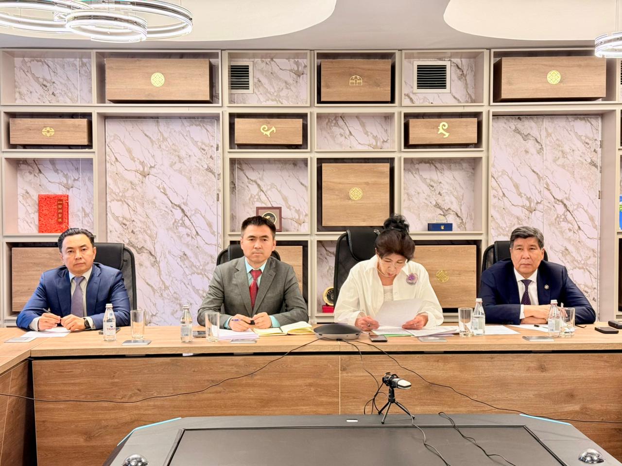 АКАДЕМИЯНЫҢ «БІЛІМ ЖӘНЕ ҚОҒАМДЫҚ ДАМУ ҒЫЛЫМДАР» БӨЛІМШЕСІНІҢ 
ОТЫРЫСЫ ӨТТІ