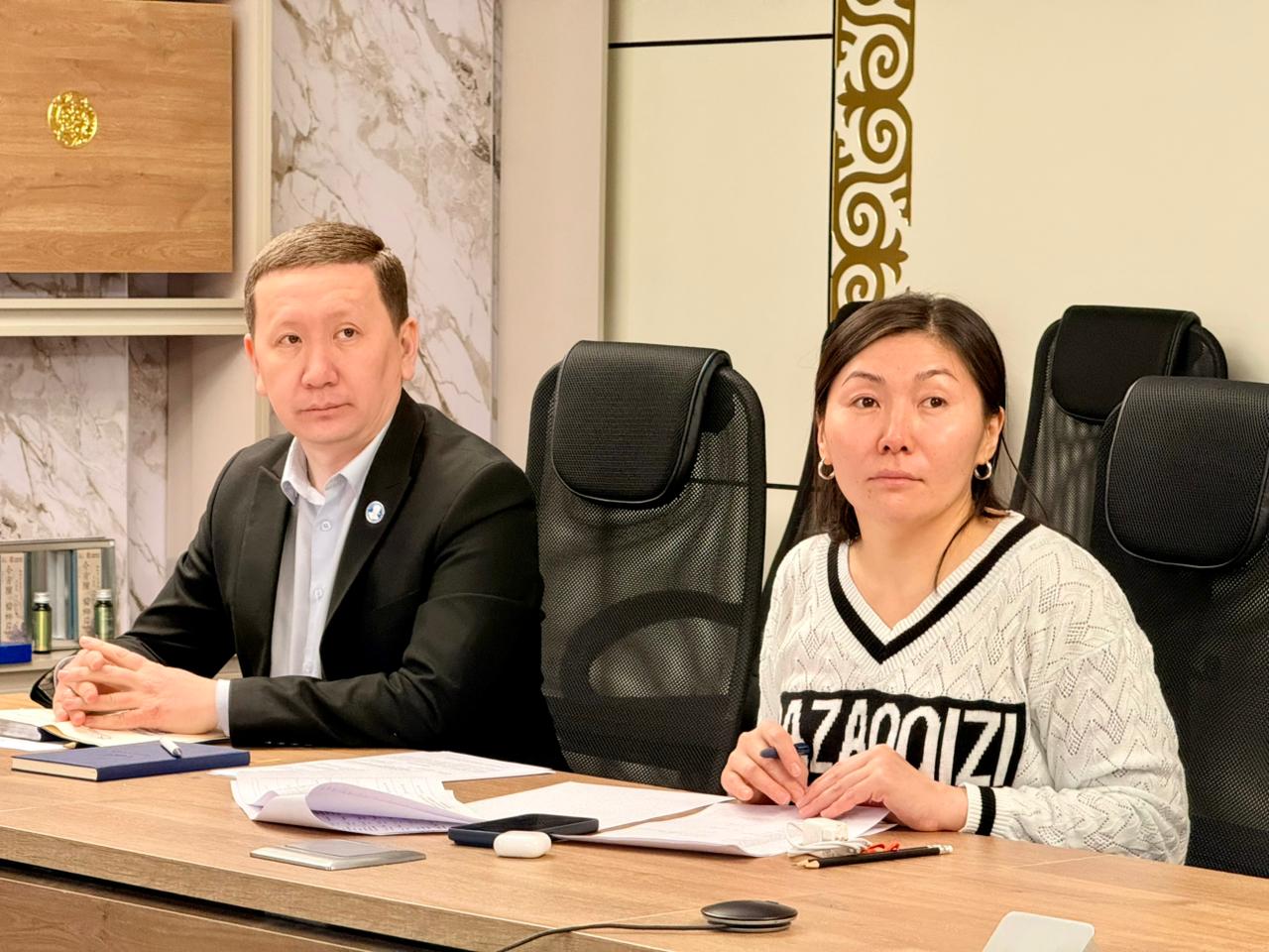 АКАДЕМИЯНЫҢ «БІЛІМ ЖӘНЕ ҚОҒАМДЫҚ ДАМУ ҒЫЛЫМДАР» БӨЛІМШЕСІНІҢ 
ОТЫРЫСЫ ӨТТІ